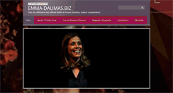 Desktop Screenshot of emma-daumas.biz
